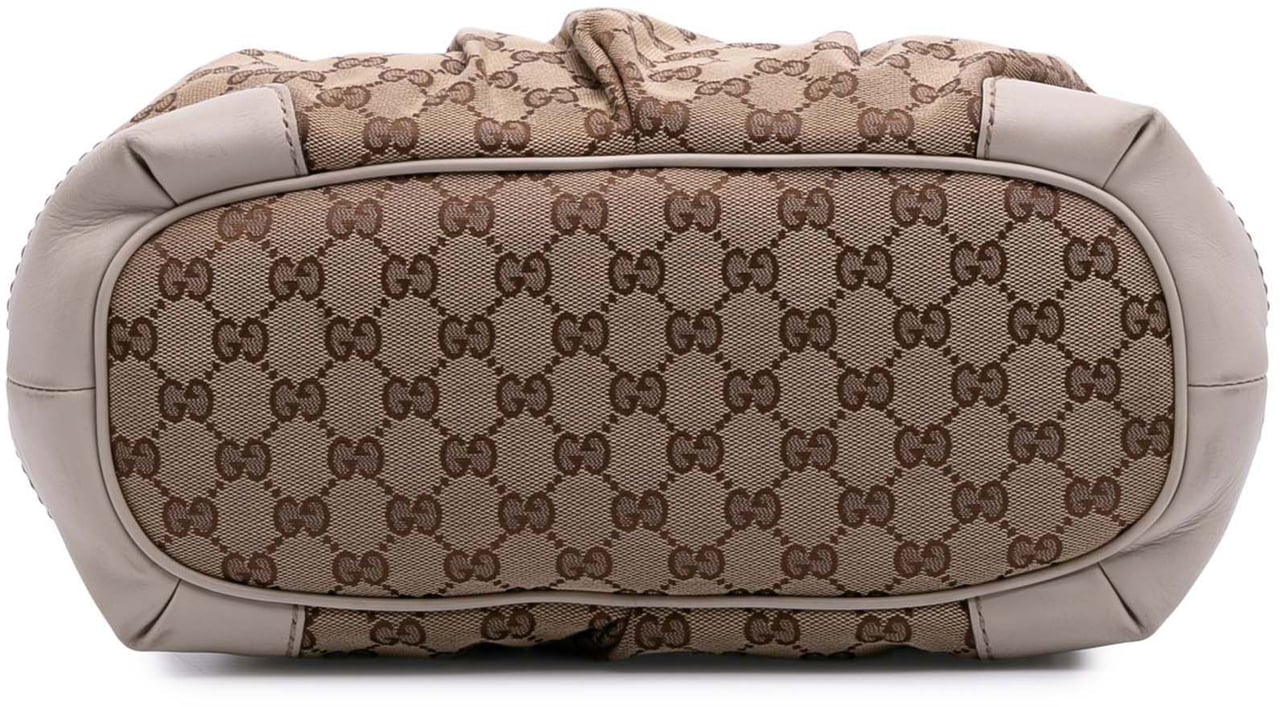 Gucci GG Canvas Sukey Satchel Bruin
