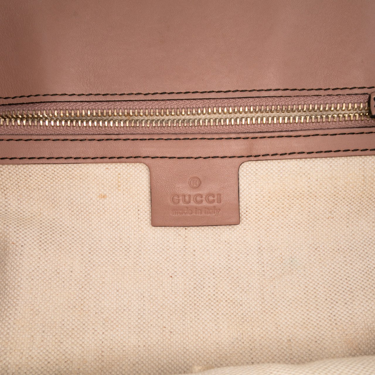 Gucci Large Guccissima Emily Shoulder Bag Roze