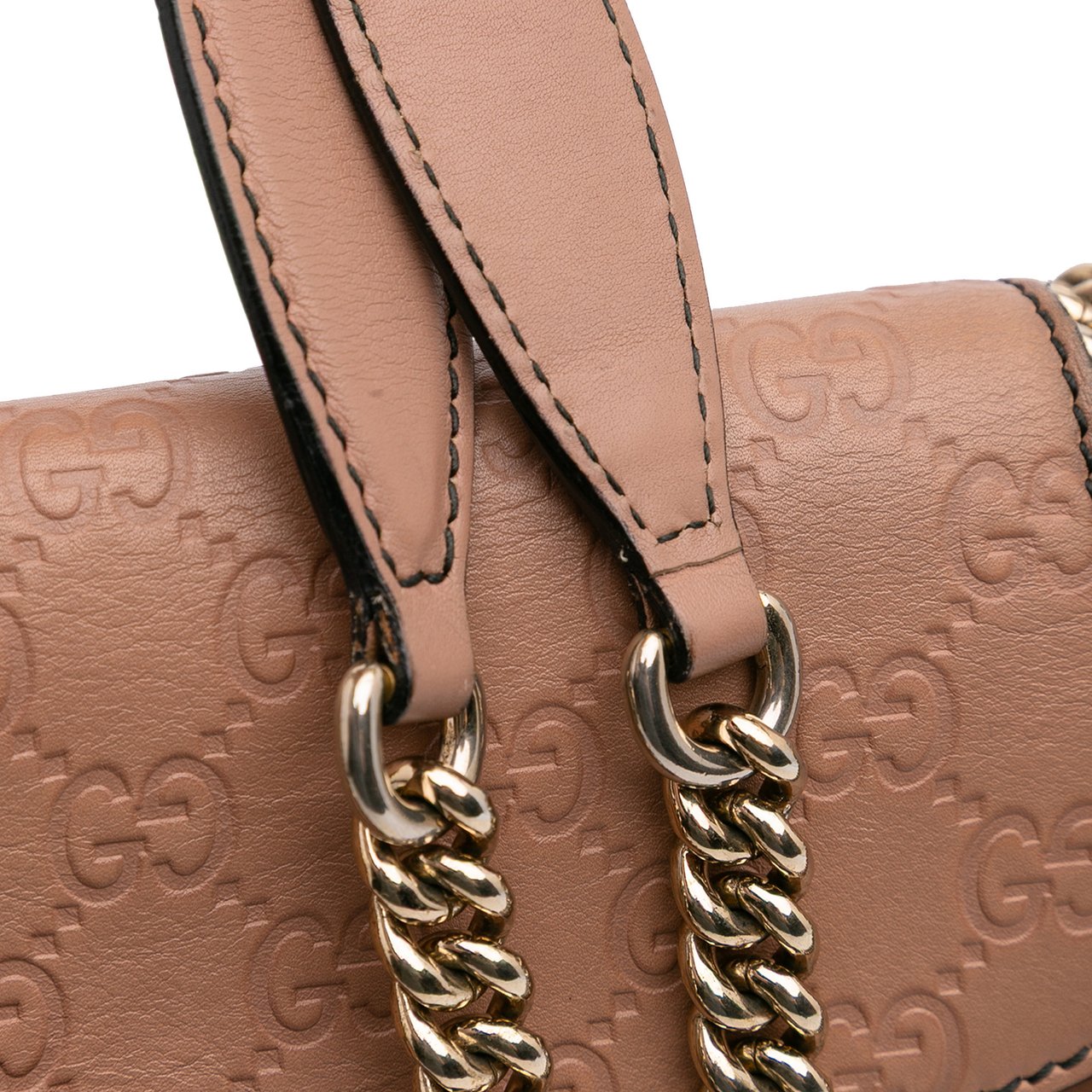 Gucci Large Guccissima Emily Shoulder Bag Roze