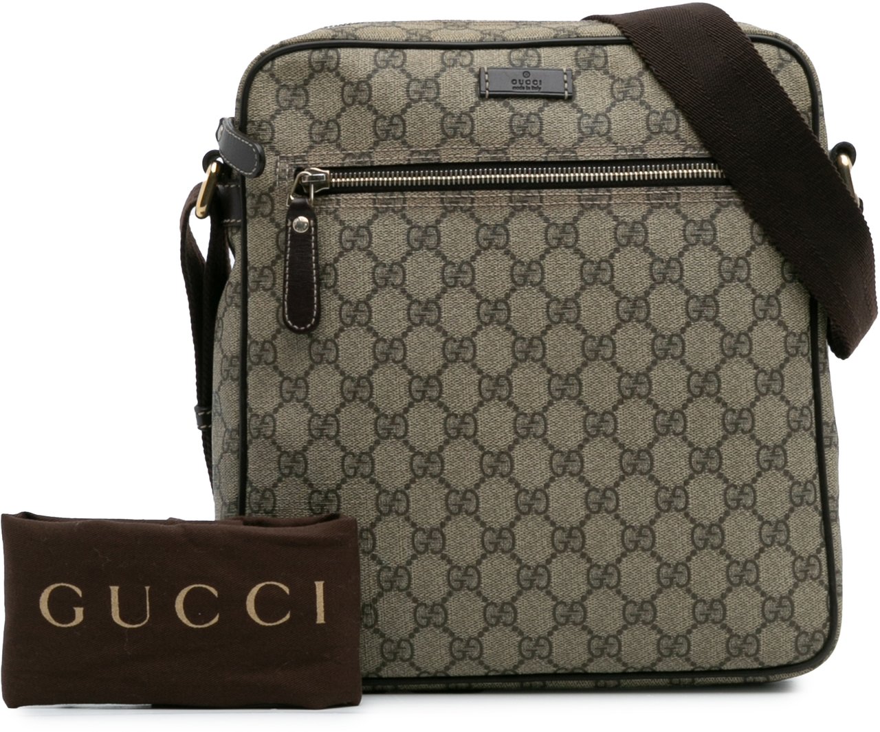 Gucci GG Supreme Crossbody Bruin