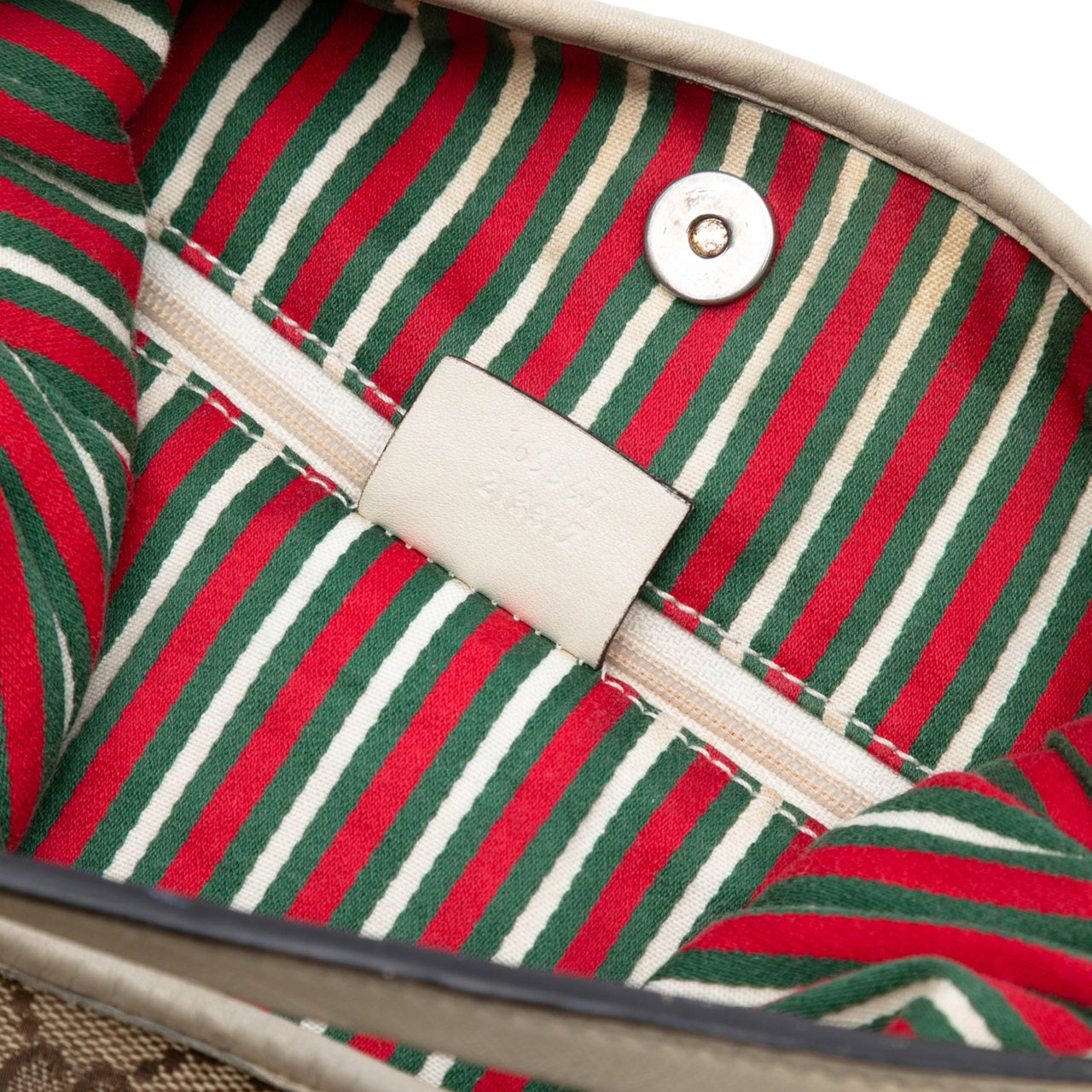 Gucci GG Canvas New Britt Hobo Bruin