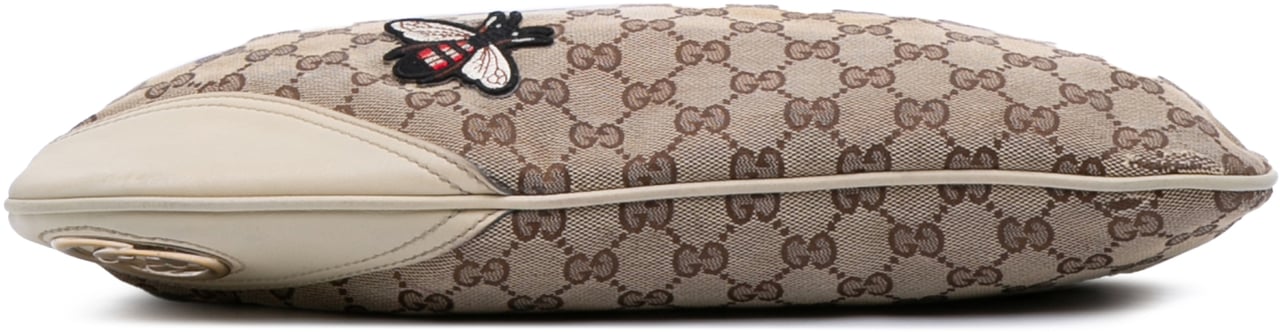 Gucci GG Canvas New Britt Hobo Bruin