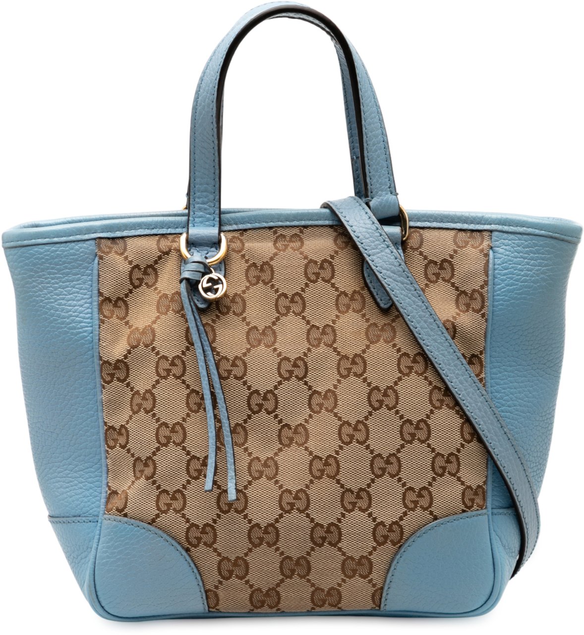 Gucci Small GG Canvas Bree Satchel Bruin