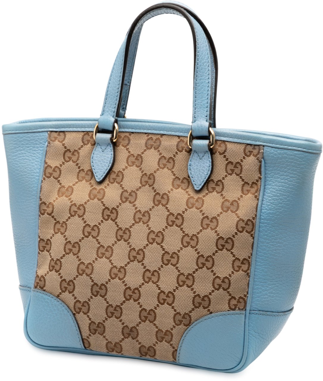 Gucci Small GG Canvas Bree Satchel Bruin