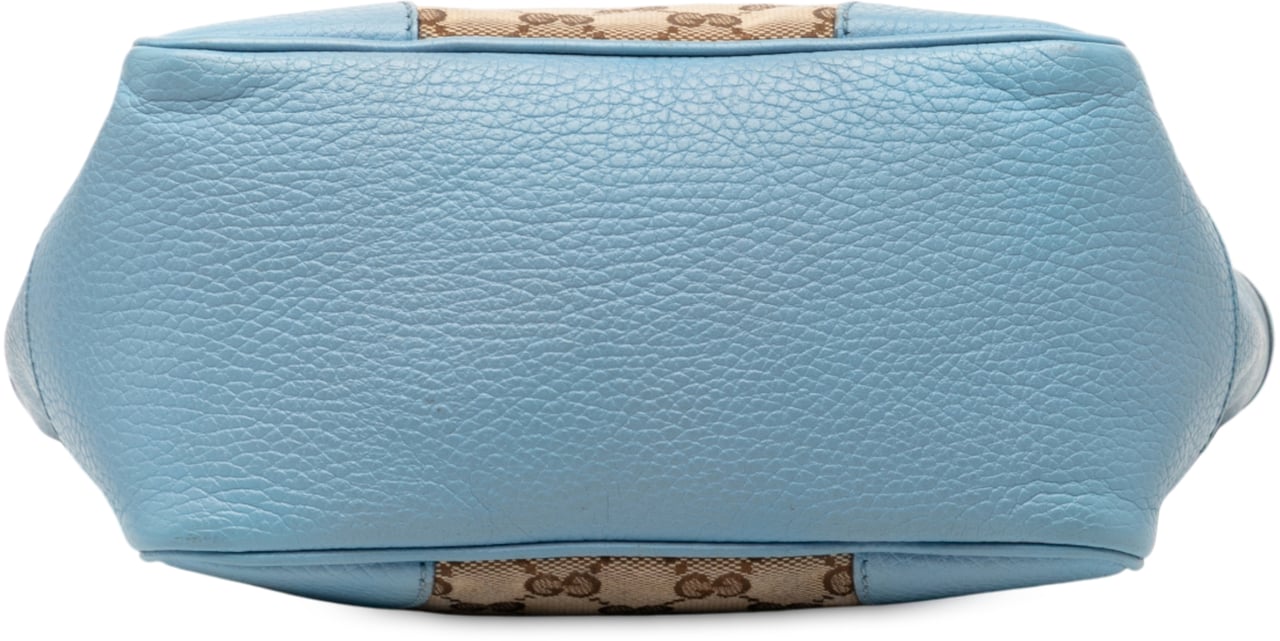 Gucci Small GG Canvas Bree Satchel Bruin