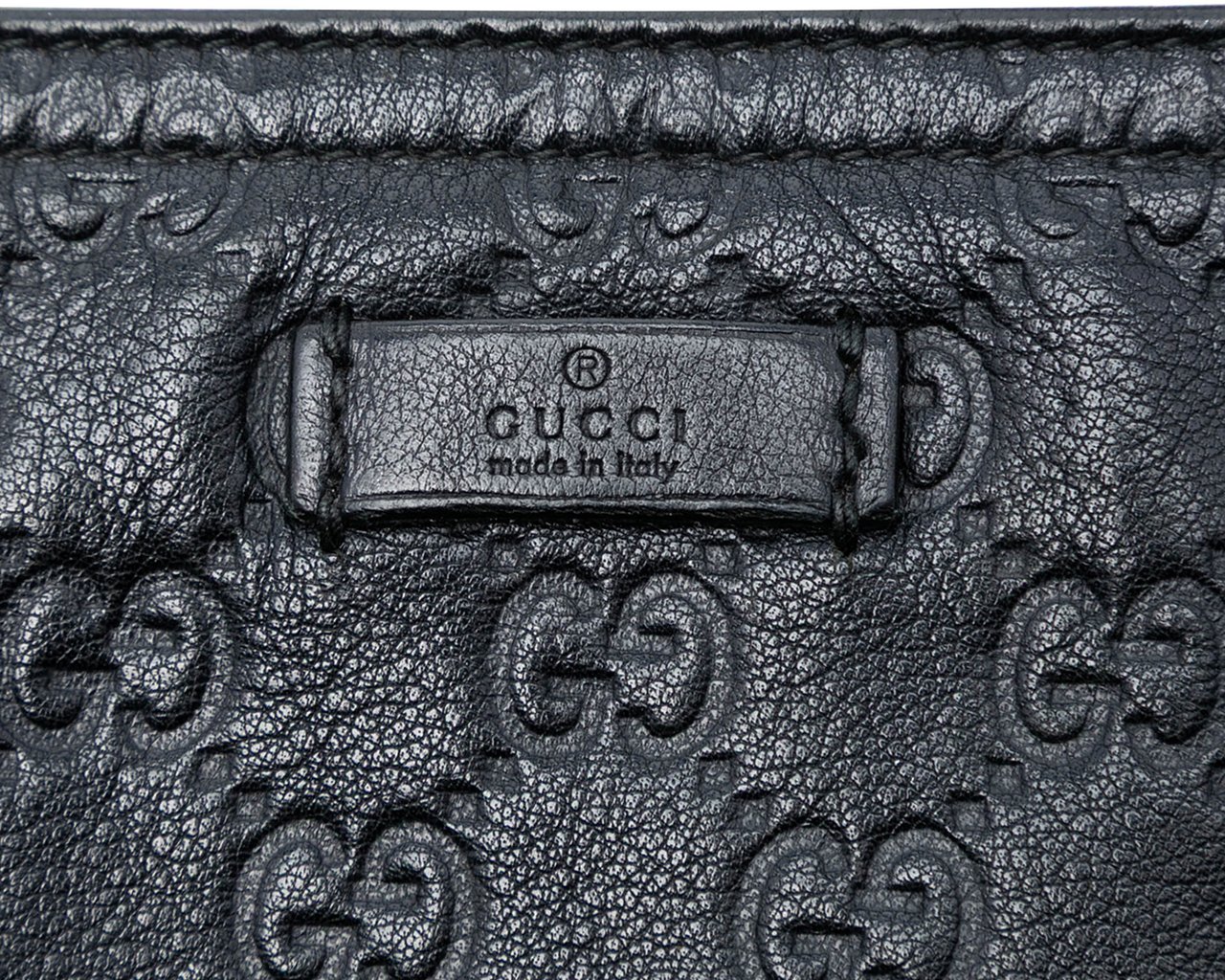 Gucci Guccissima Crossbody Zwart