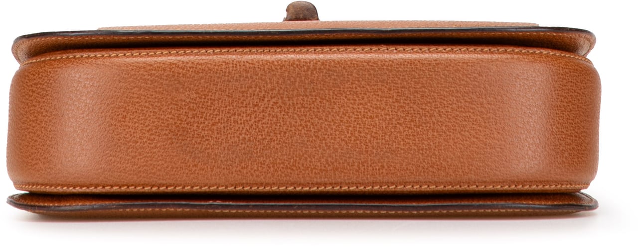 Gucci Grained Calfskin Bamboo Night Bruin