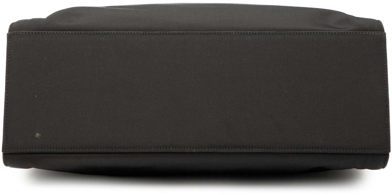 Gucci GG Canvas Bamboo Handbag Zwart