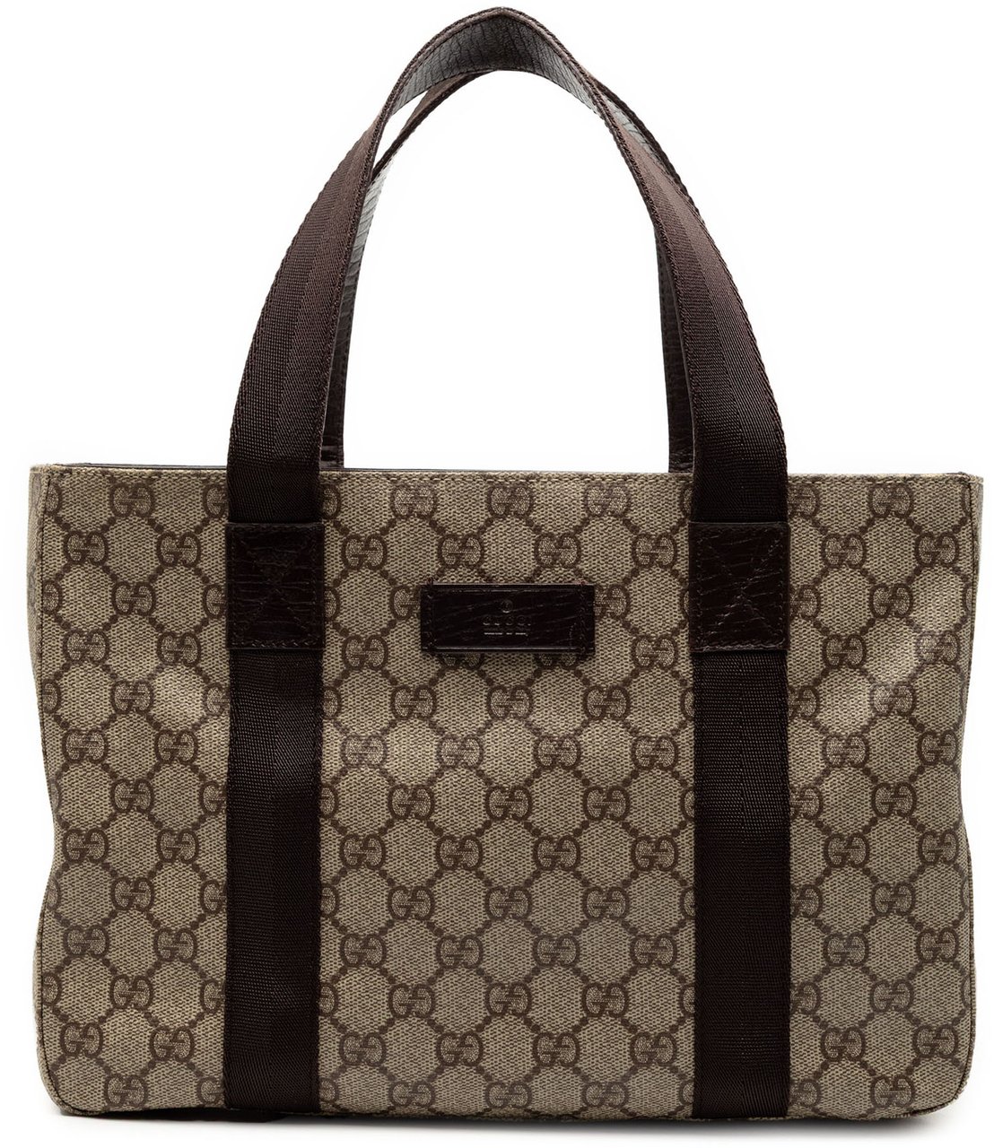 Gucci GG Supreme Tote Bruin