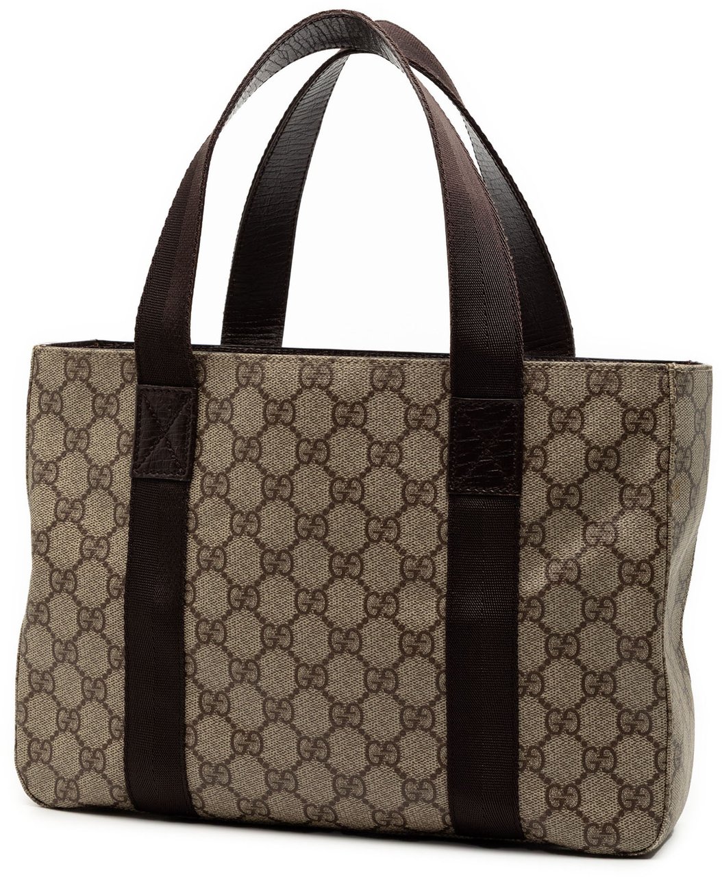 Gucci GG Supreme Tote Bruin