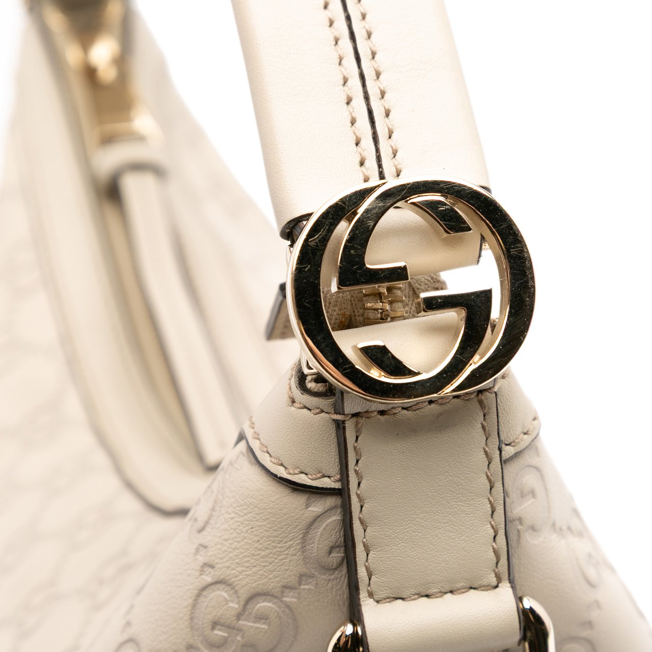 Gucci Small Guccissima Miss GG Hobo Bruin