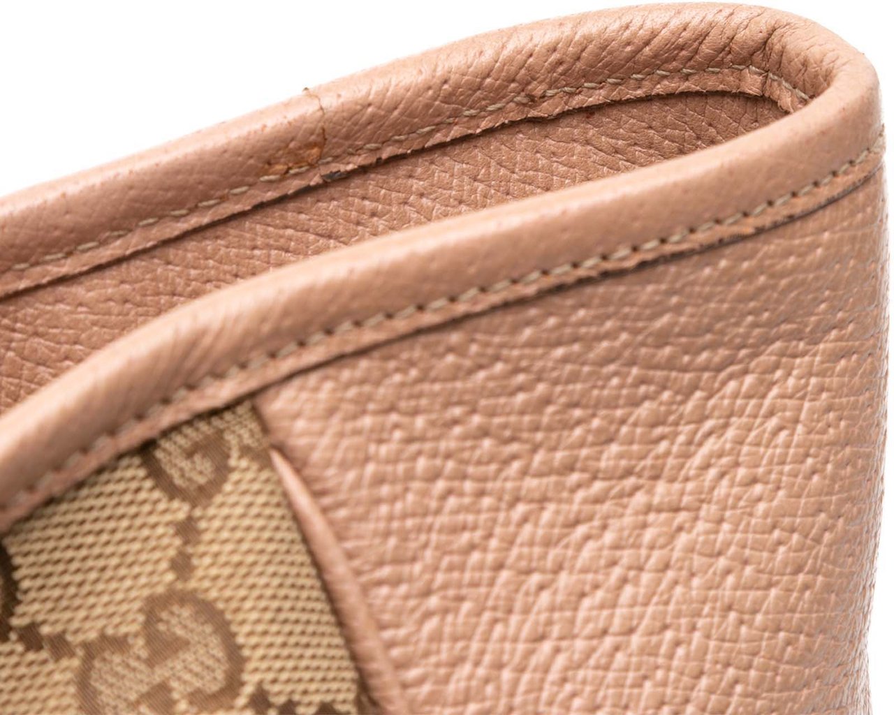 Gucci GG Canvas and Leather Bree Tote Roze
