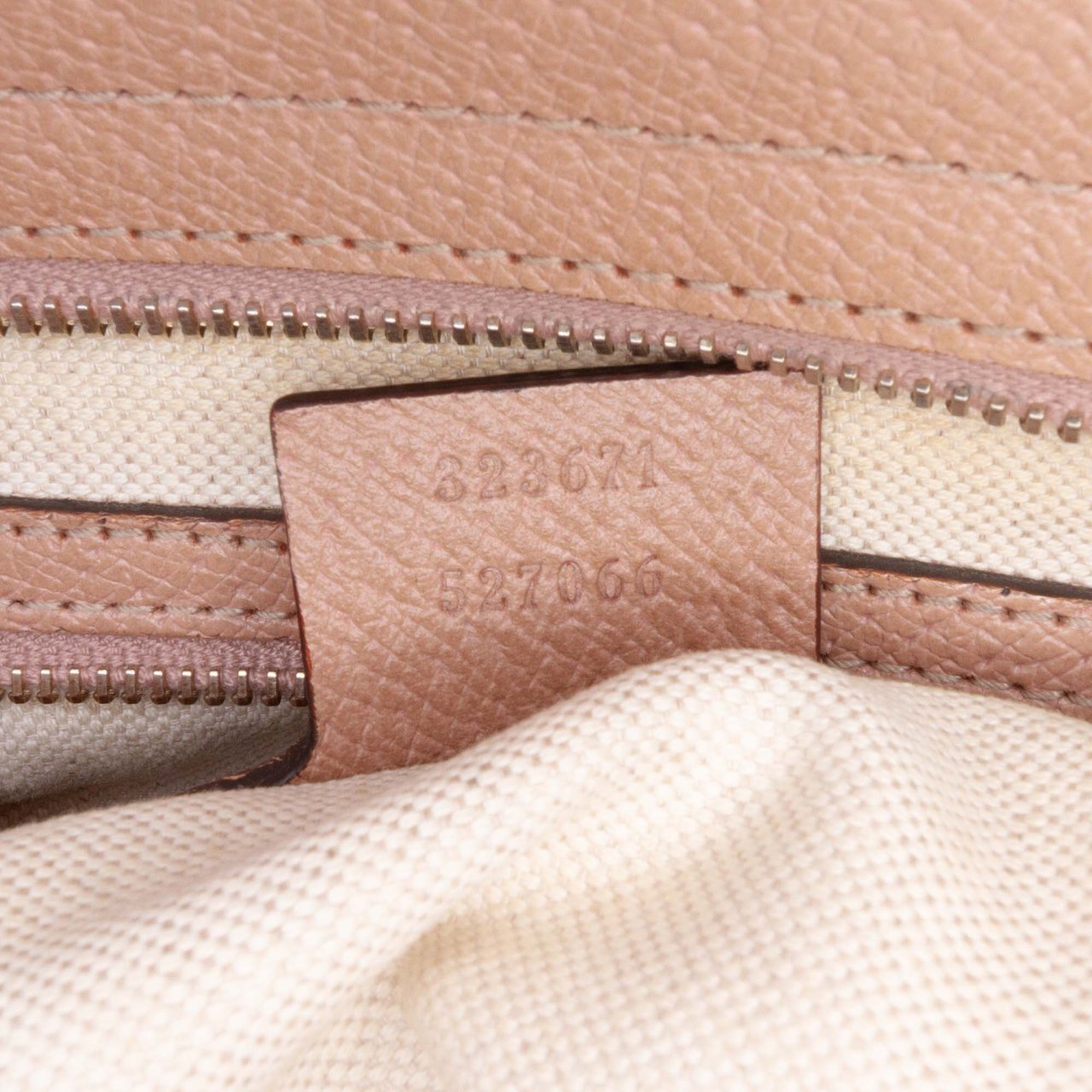 Gucci GG Canvas and Leather Bree Tote Roze