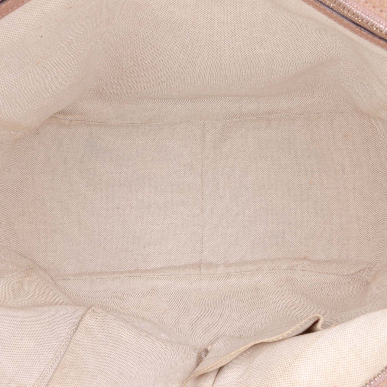 Gucci GG Canvas and Leather Bree Tote Roze