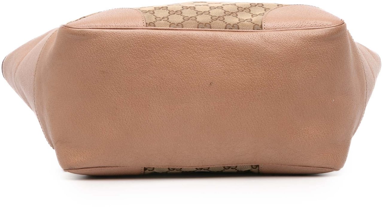 Gucci GG Canvas and Leather Bree Tote Roze