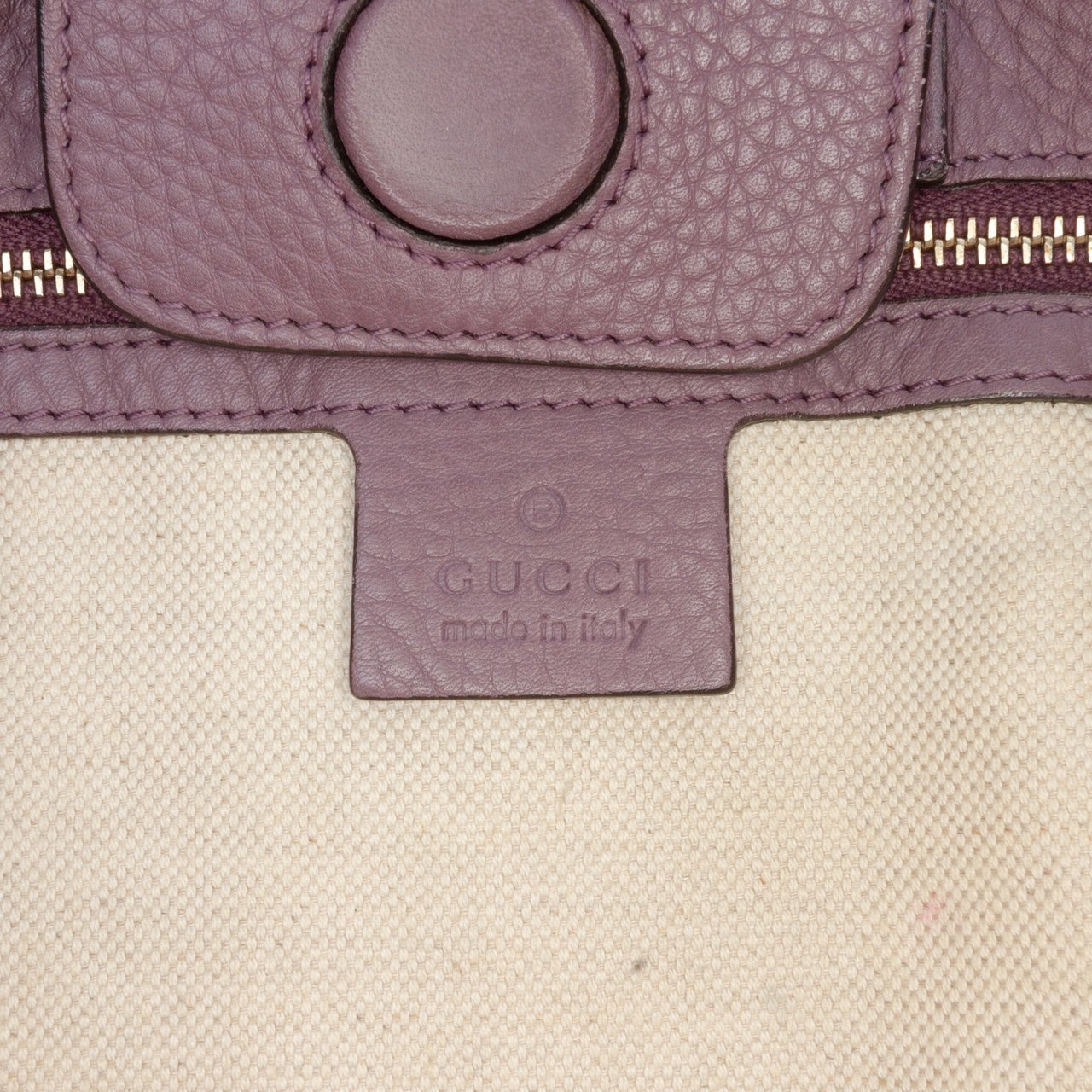 Gucci GG Canvas Miss GG Tote Bruin