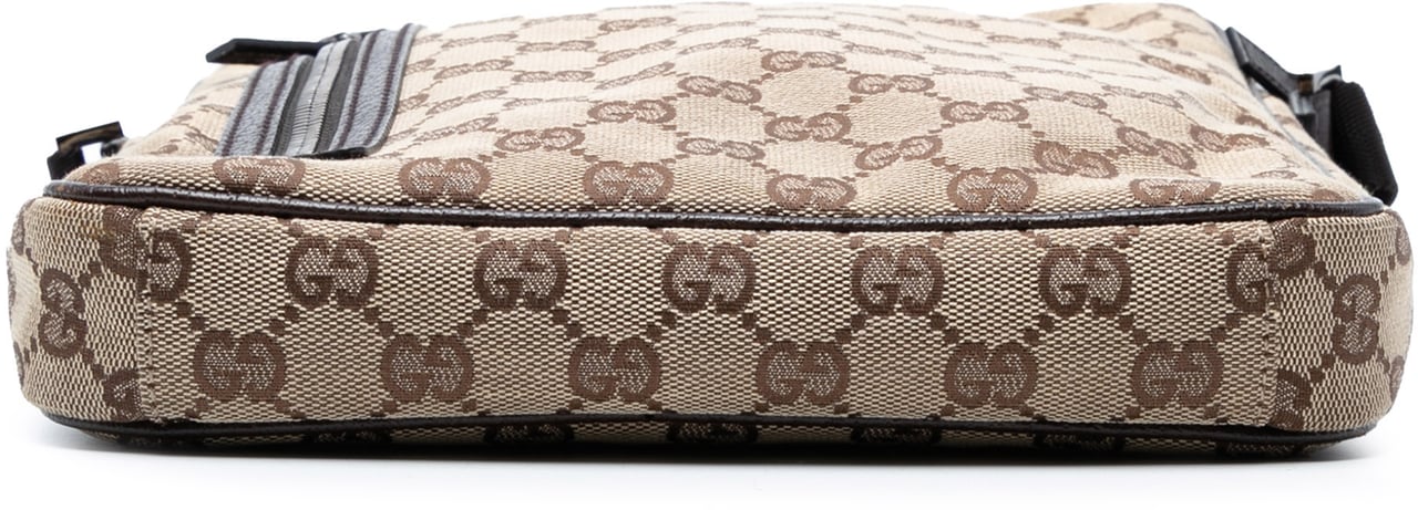 Gucci GG Canvas Crossbody Bruin