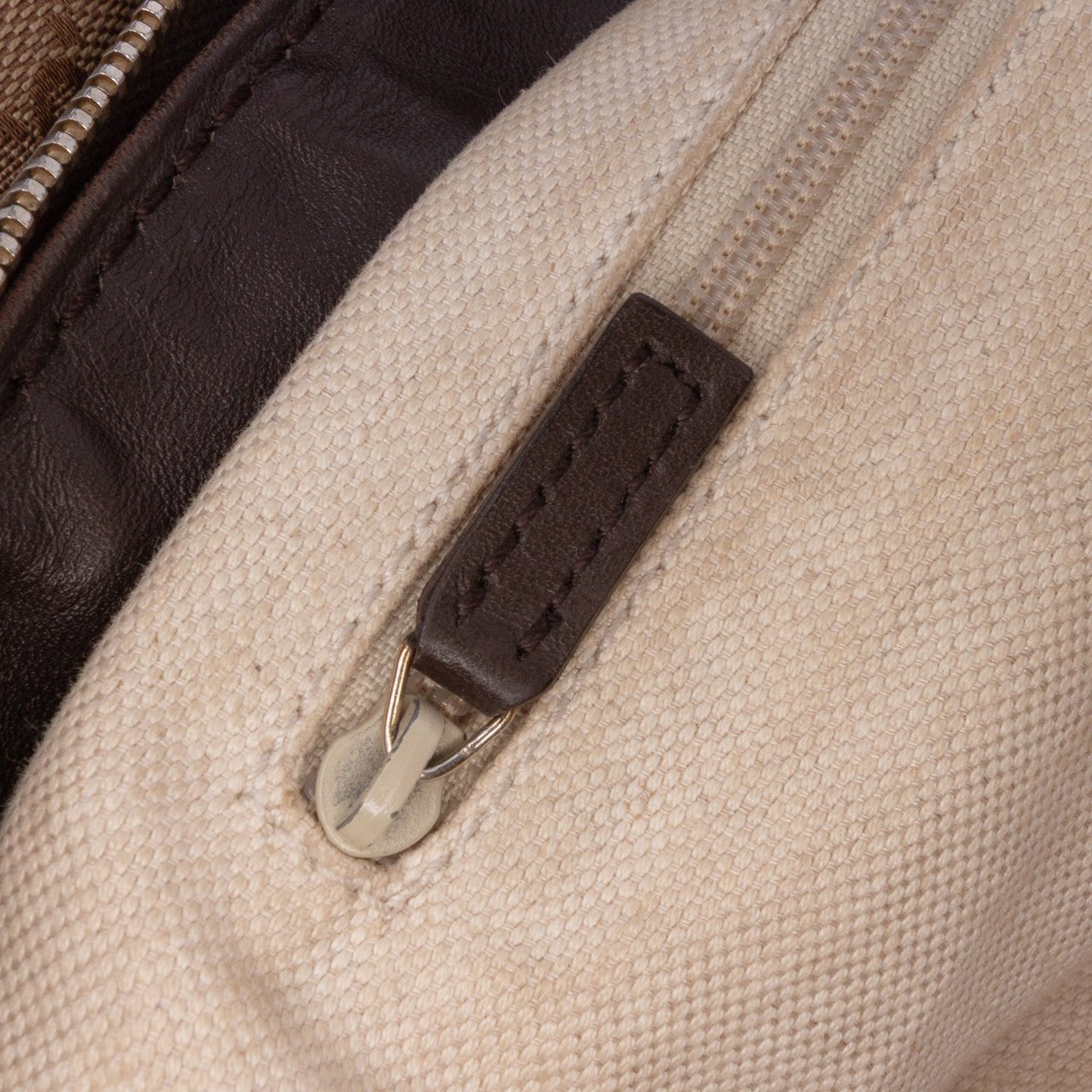Gucci GG Canvas Sukey Satchel Bruin