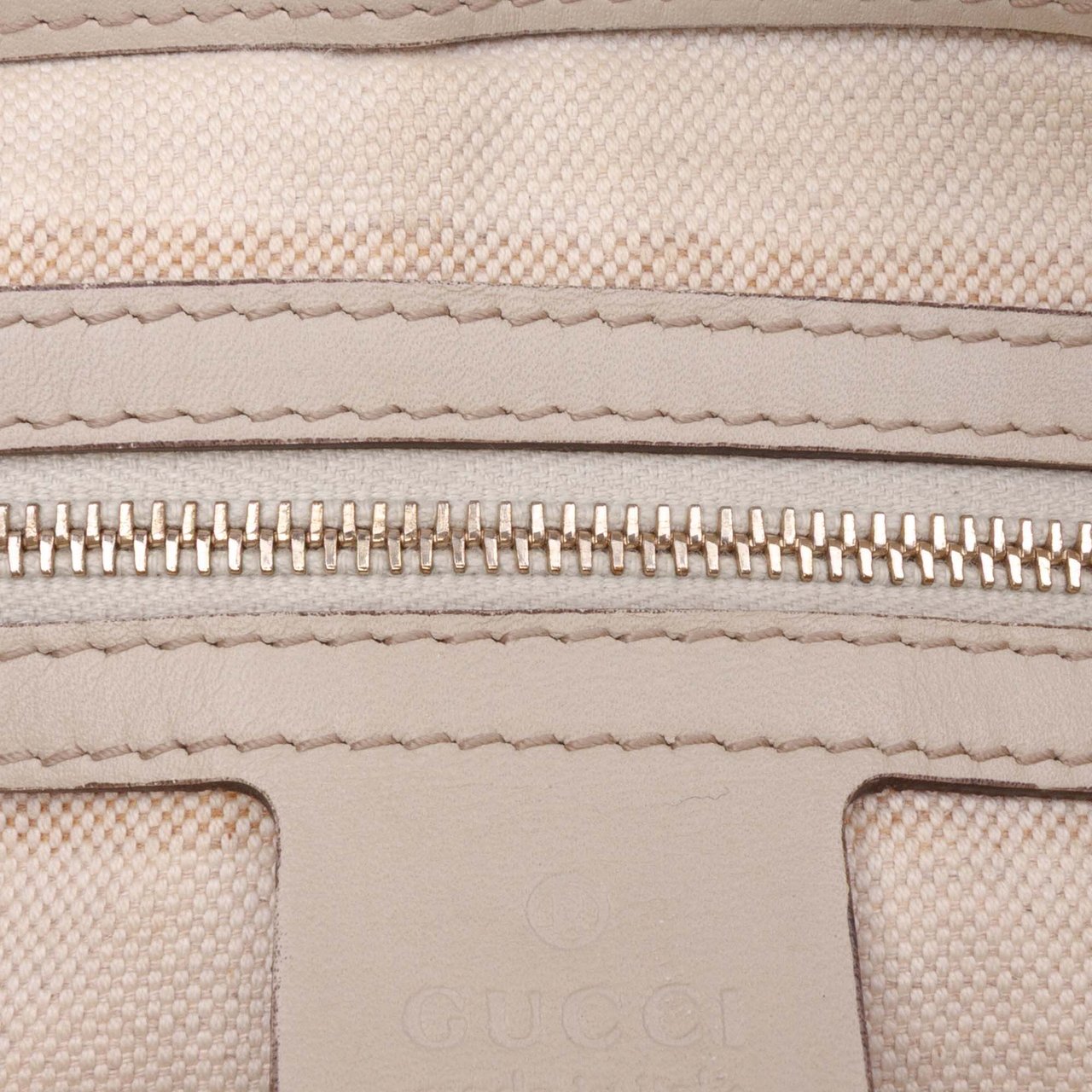 Gucci Small GG Canvas Web Mayfair Satchel Bruin