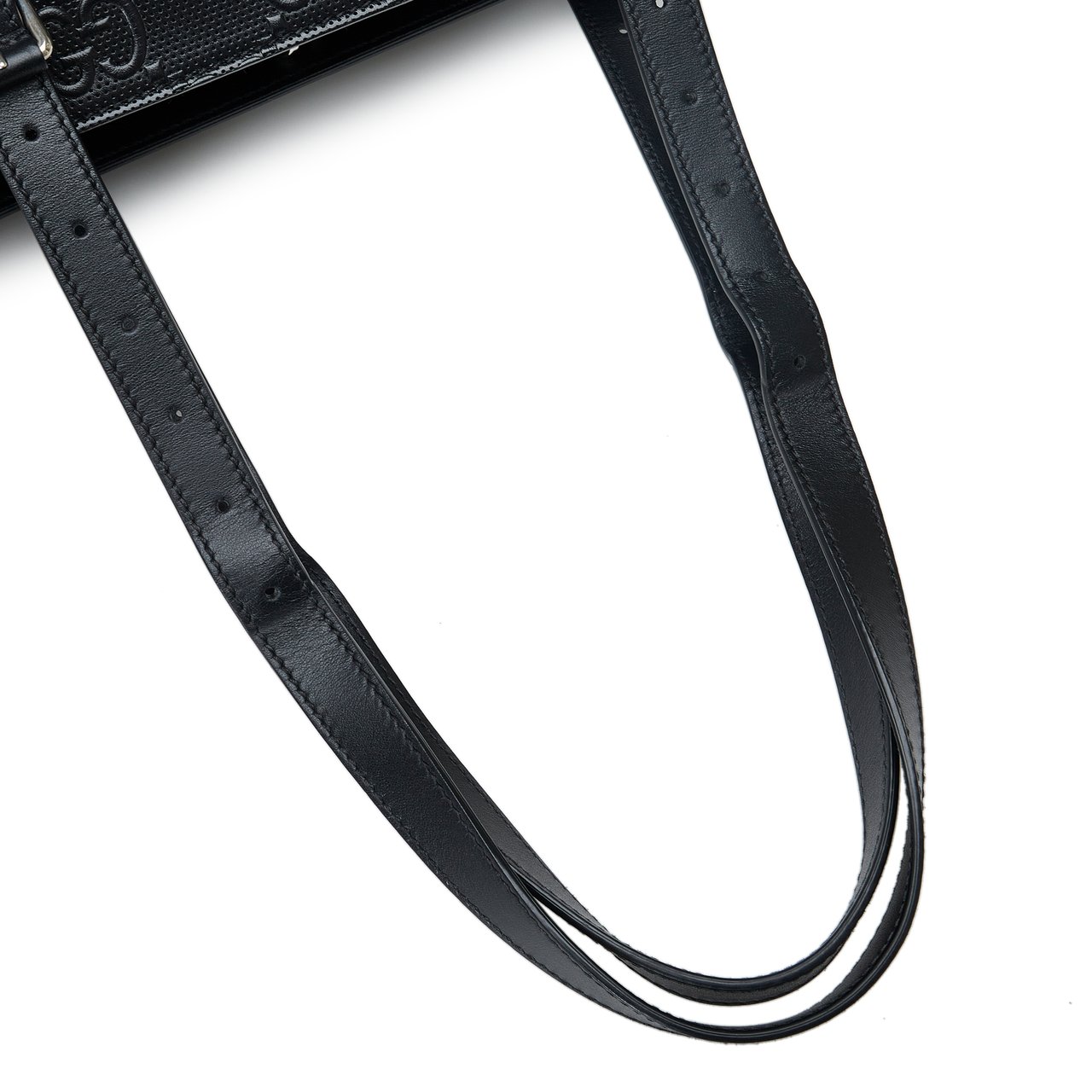 Gucci GG Embossed Tote Zwart