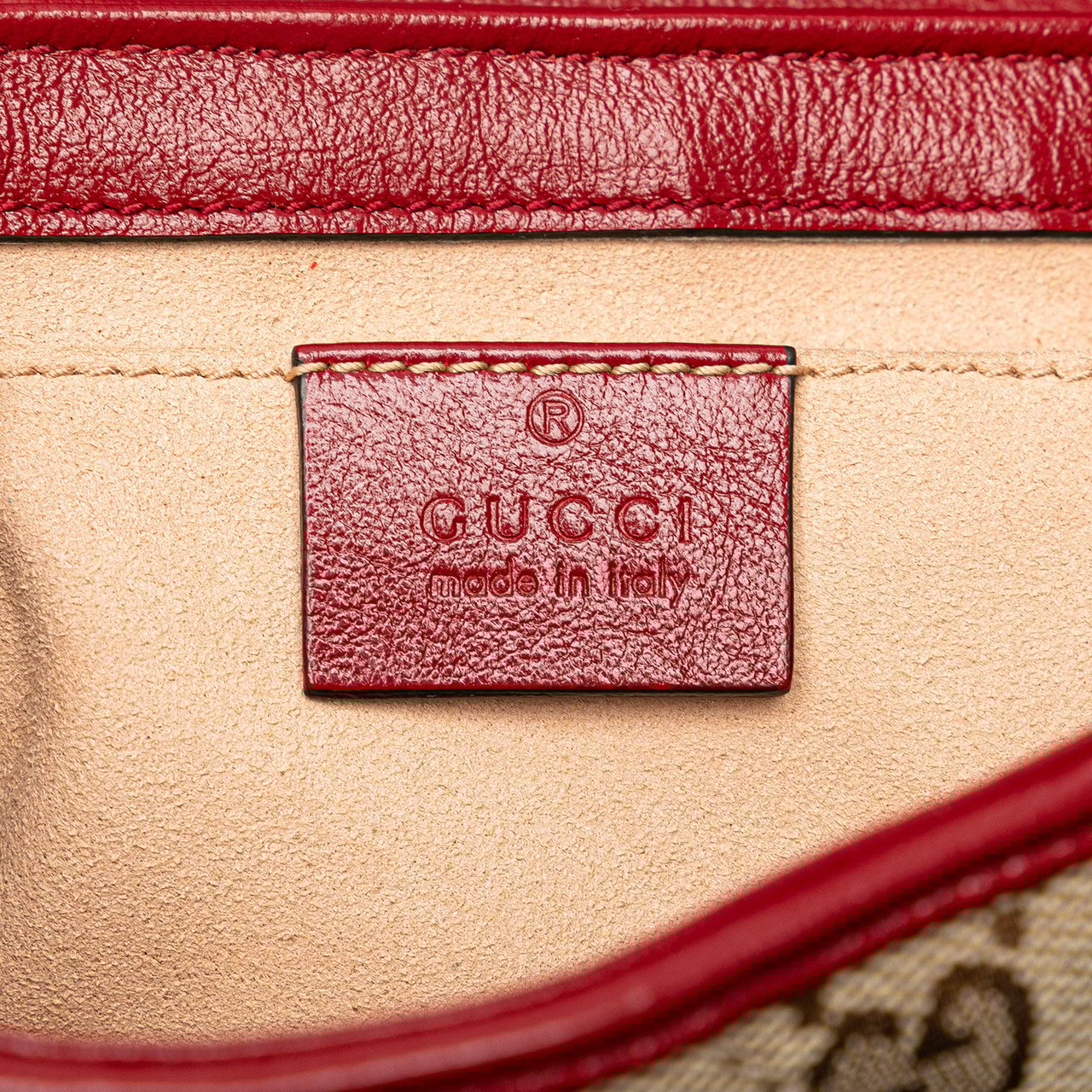 Gucci Small GG Marmont GG Matelasse Diagonal Canvas Shoulder Bag Bruin