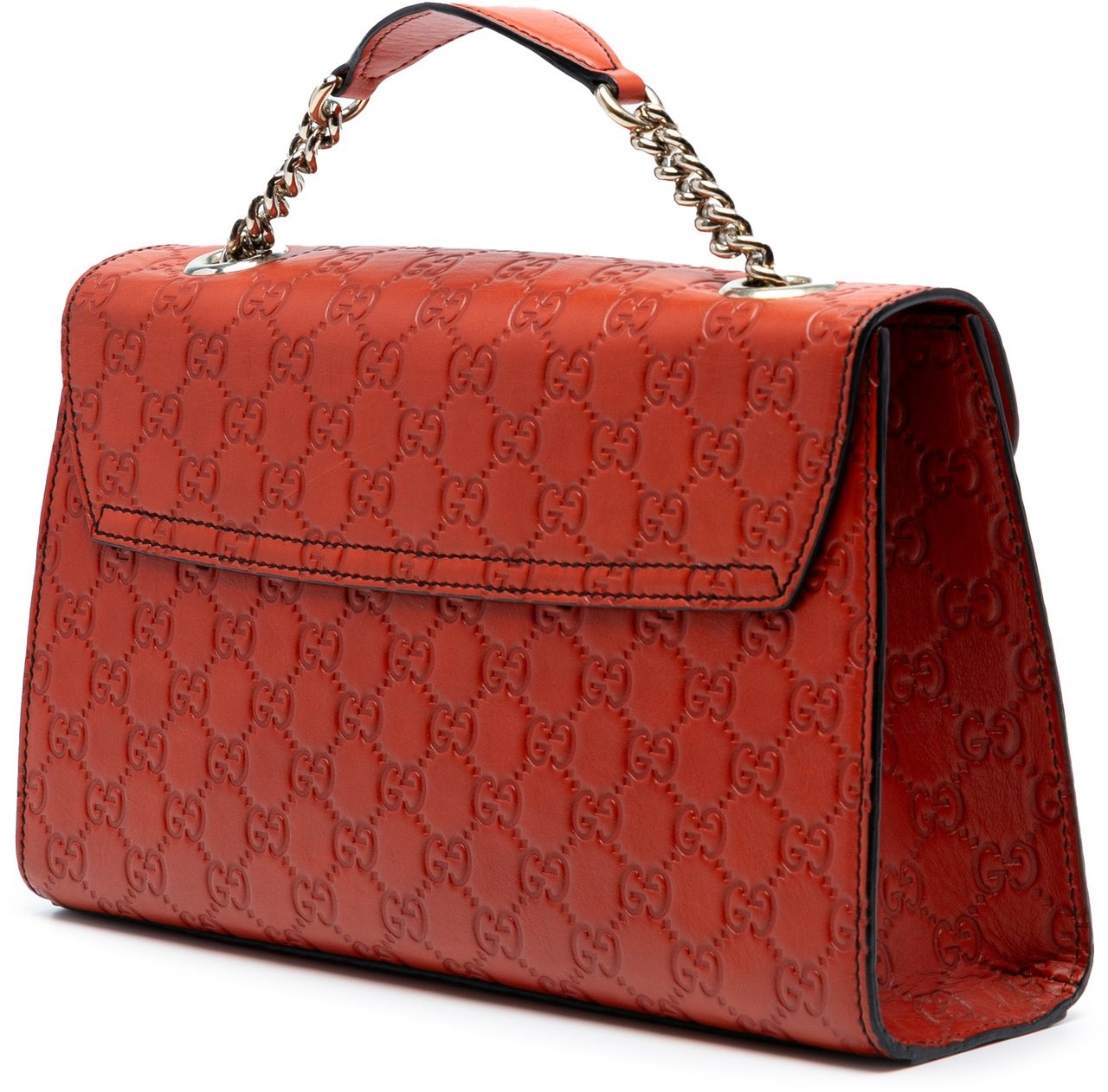 Gucci Medium Guccissima Emily Shoulder Bag Oranje