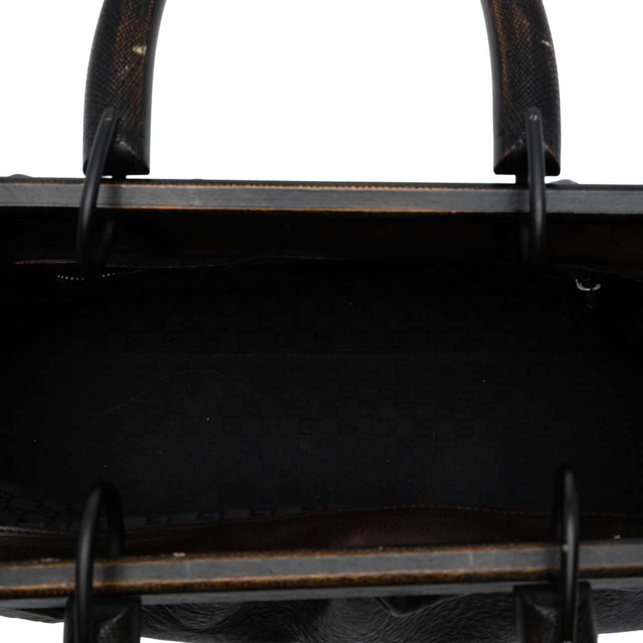 Gucci Leather Handbag Bruin