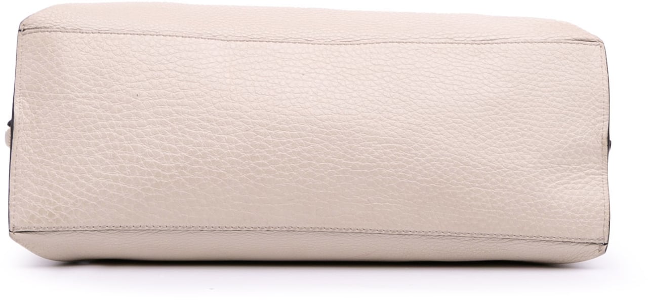 Gucci Medium Leather Bamboo Daily Satchel Wit
