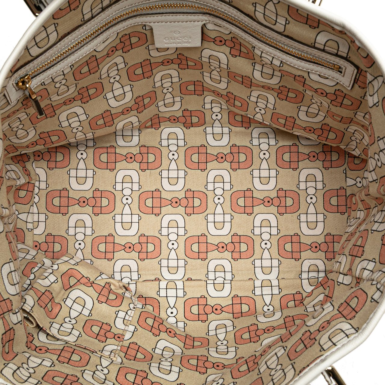 Gucci GG Canvas Jolicoeur Tote Bruin