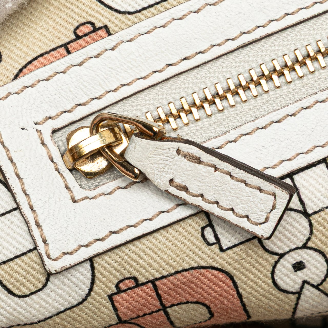 Gucci GG Canvas Jolicoeur Tote Bruin