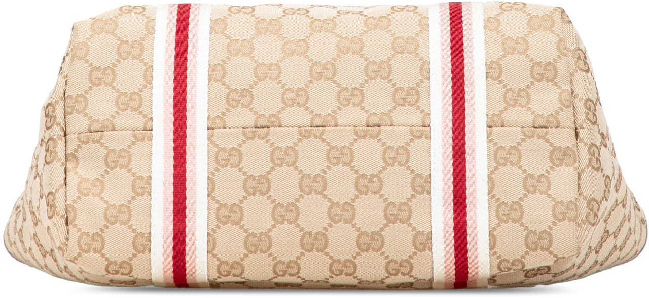 Gucci GG Canvas Jolicoeur Tote Bruin