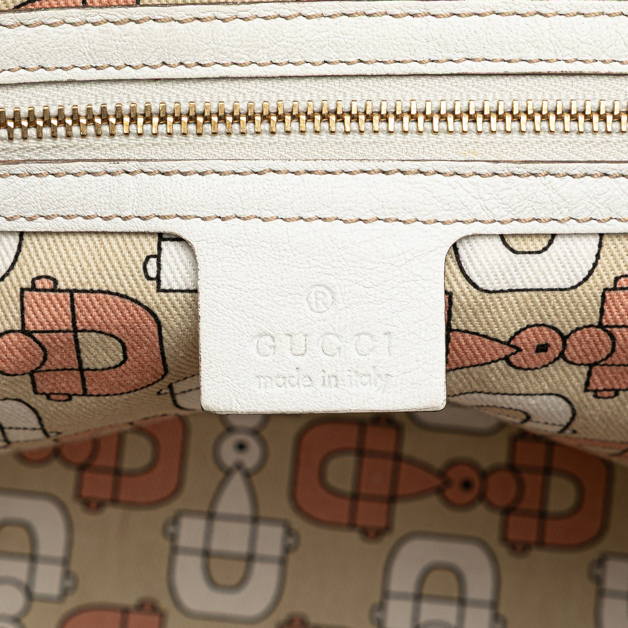 Gucci GG Canvas Jolicoeur Tote Bruin