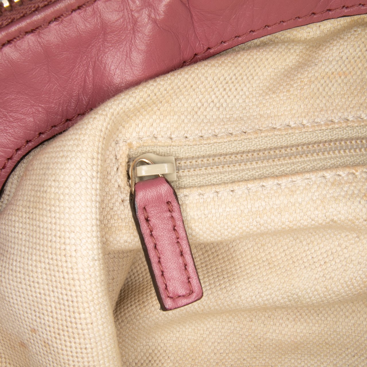 Gucci GG Canvas Sukey Satchel Bruin