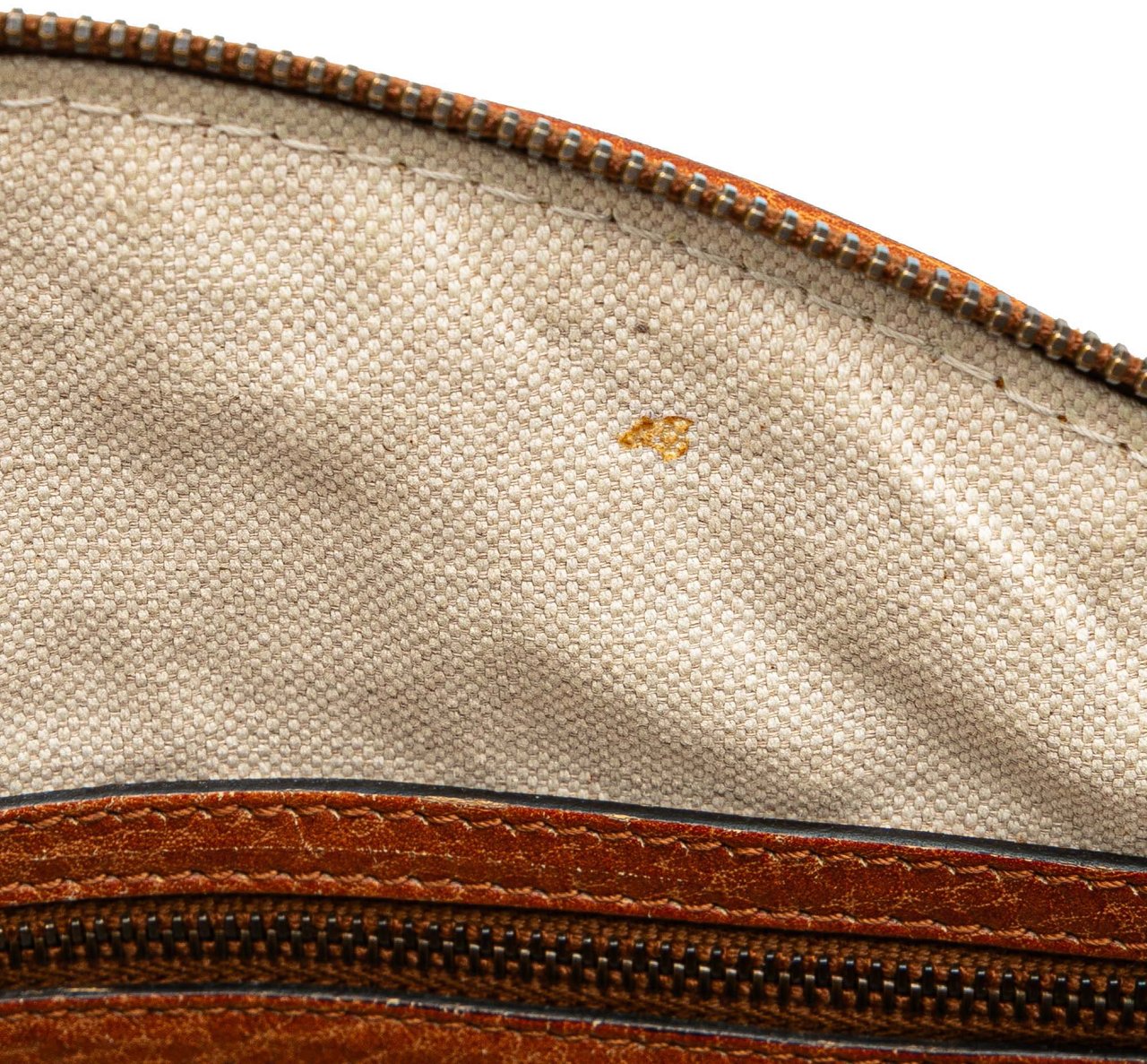 Gucci GG Canvas Laidback Crafty Handbag Bruin