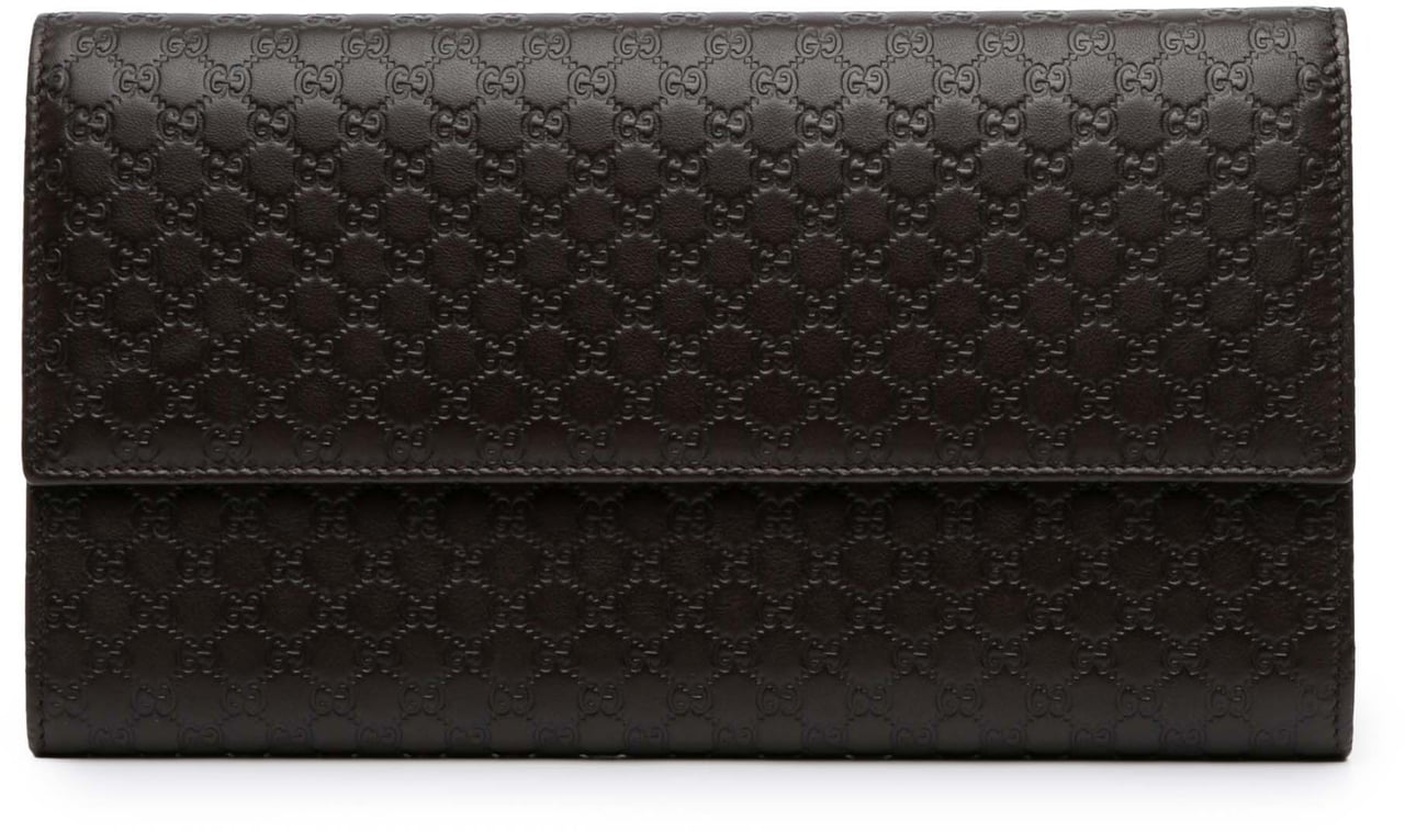 Gucci Microguccissima Travel Organizer Bruin