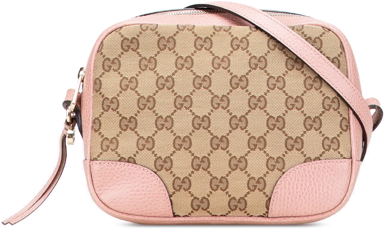 Gucci GG Canvas Bree Crossbody Bruin