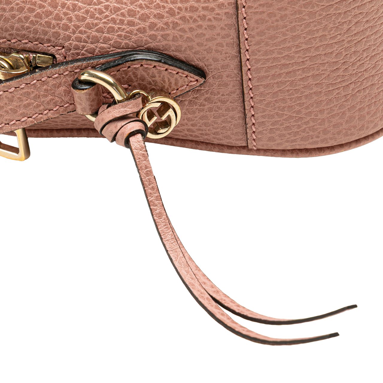 Gucci GG Canvas Bree Crossbody Bruin