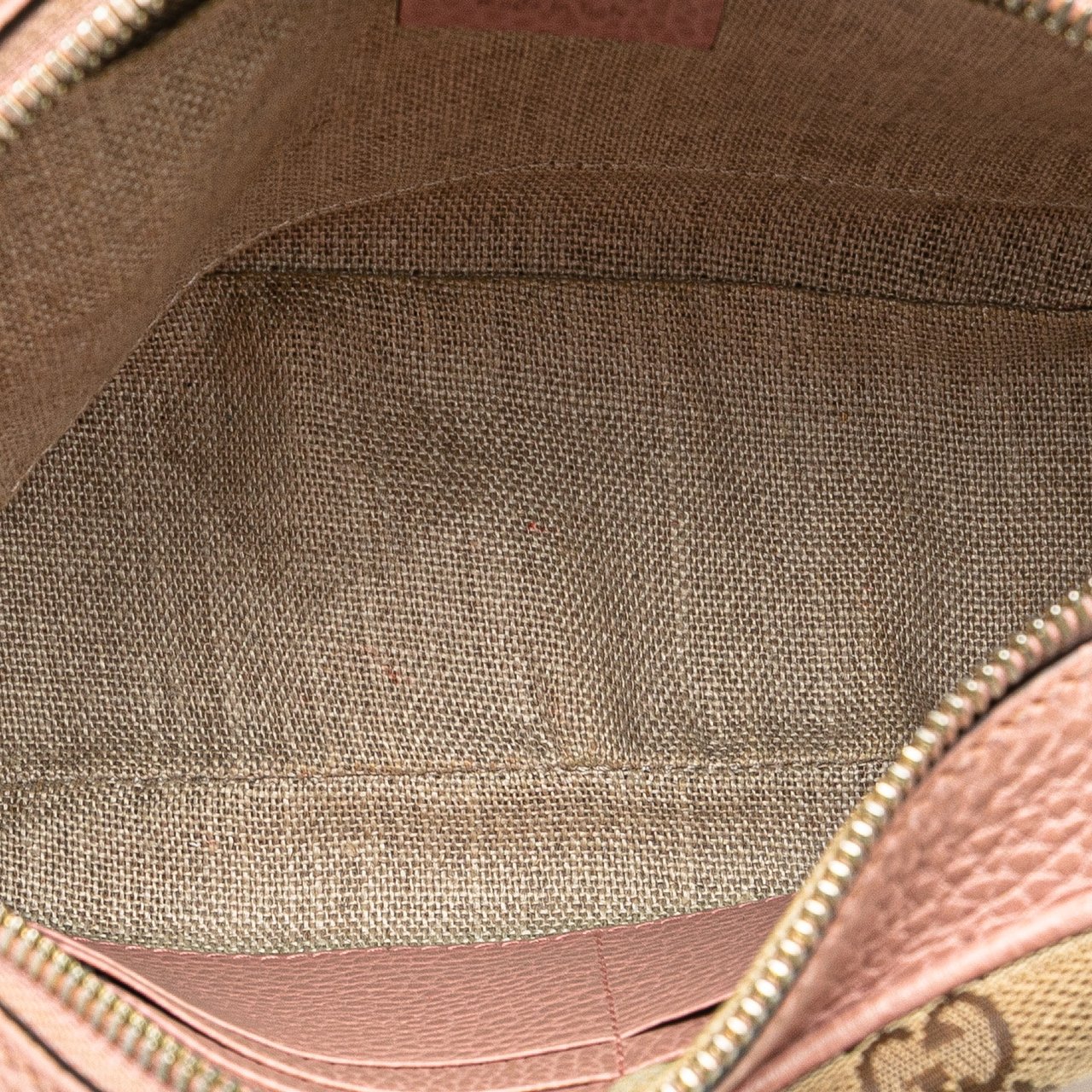 Gucci GG Canvas Bree Crossbody Bruin