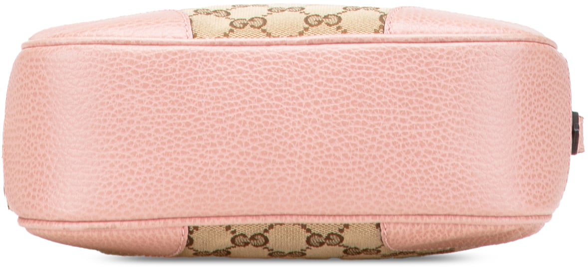 Gucci GG Canvas Bree Crossbody Bruin