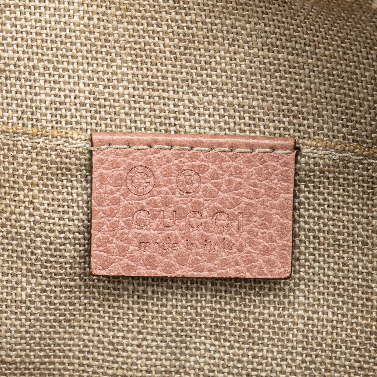 Gucci GG Canvas Bree Crossbody Bruin