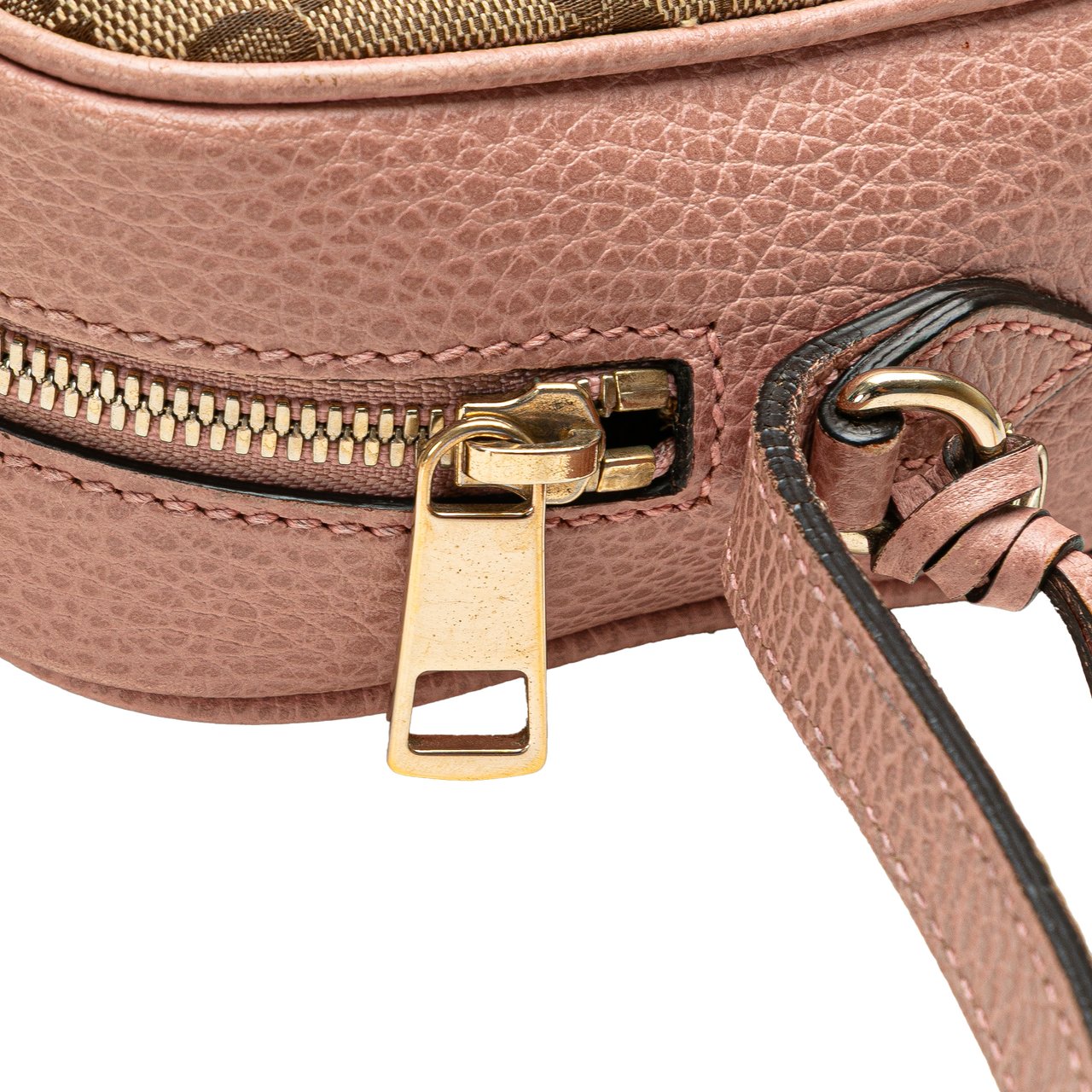 Gucci GG Canvas Bree Crossbody Bruin