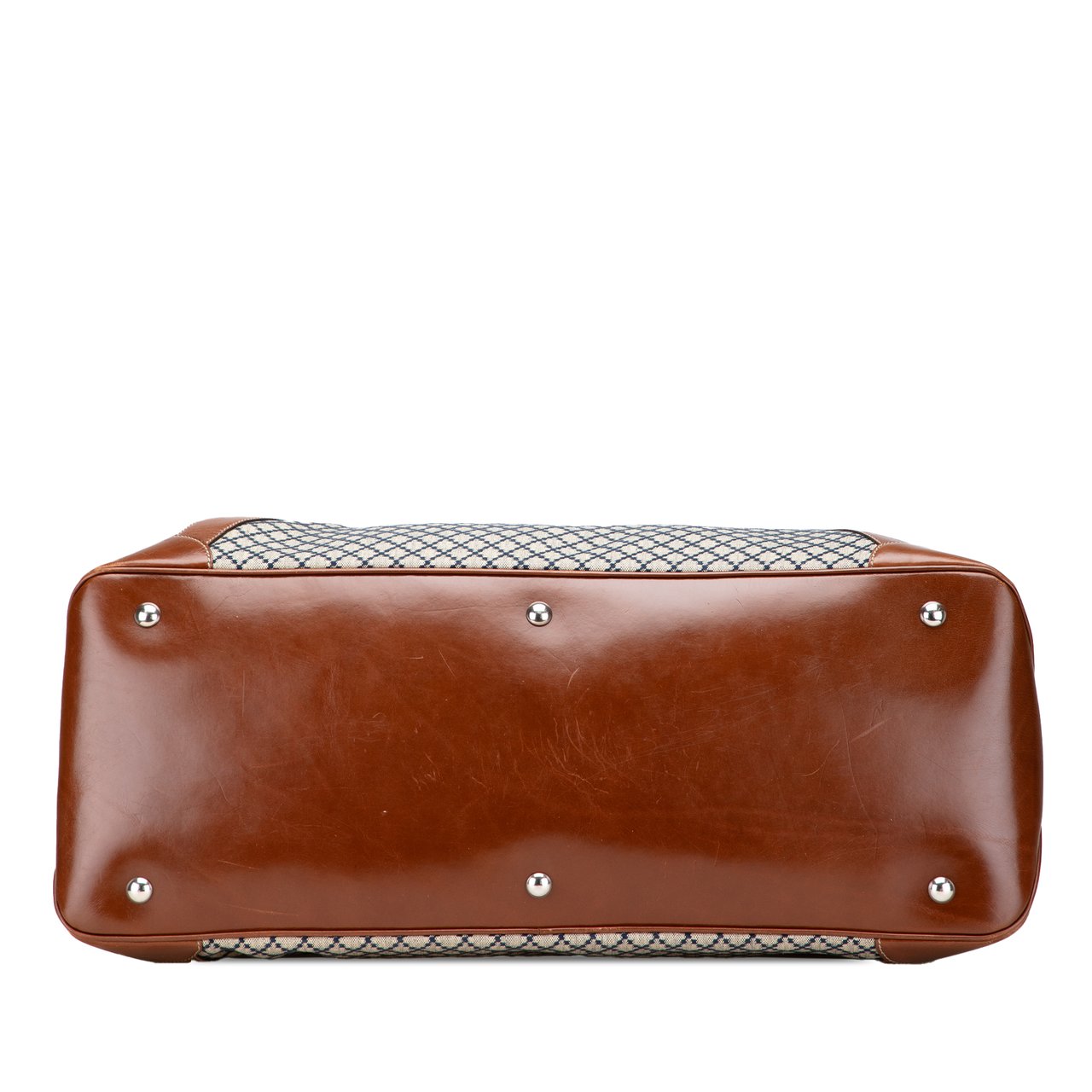 Gucci Diamante Canvas Travel Bag Bruin