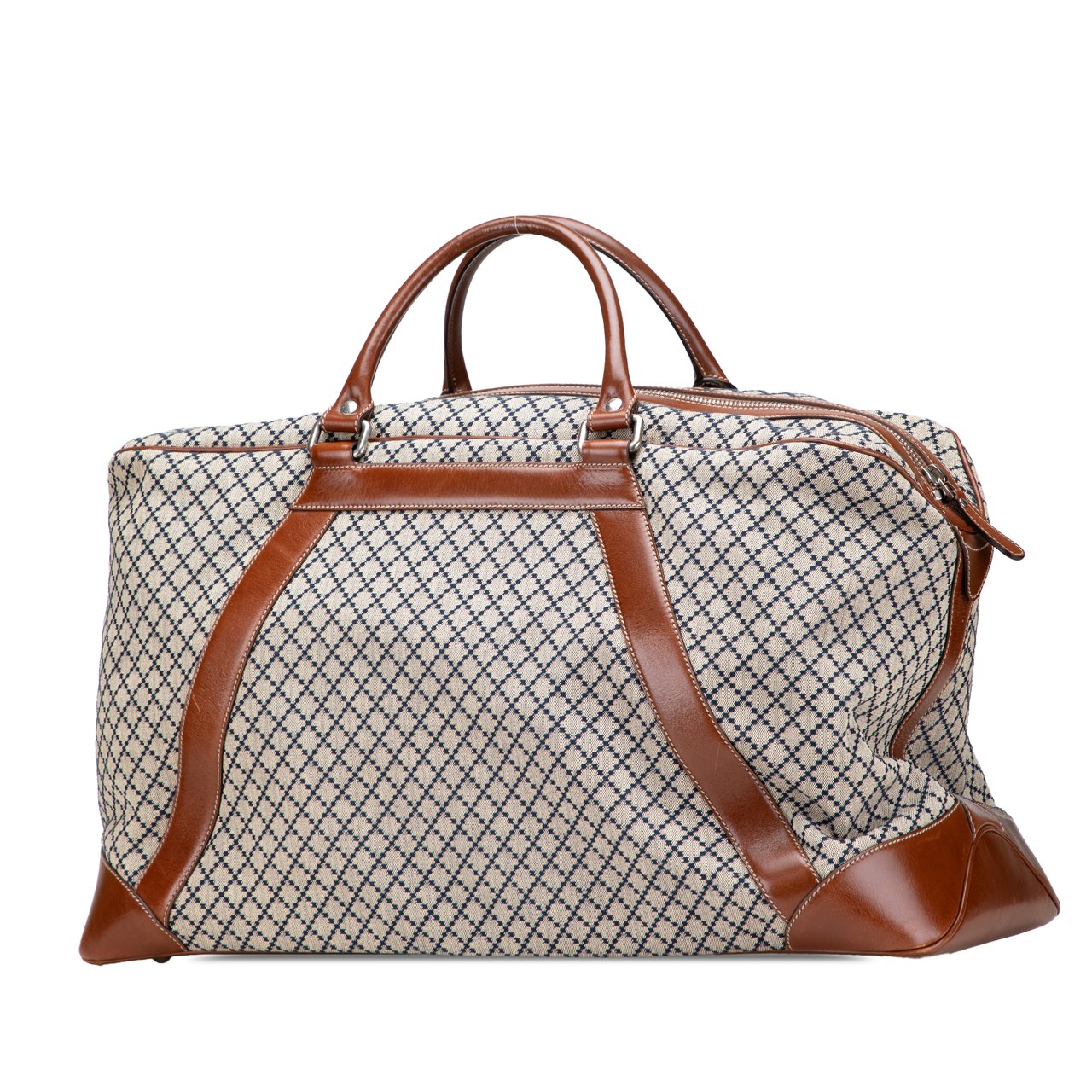 Gucci Diamante Canvas Travel Bag Bruin