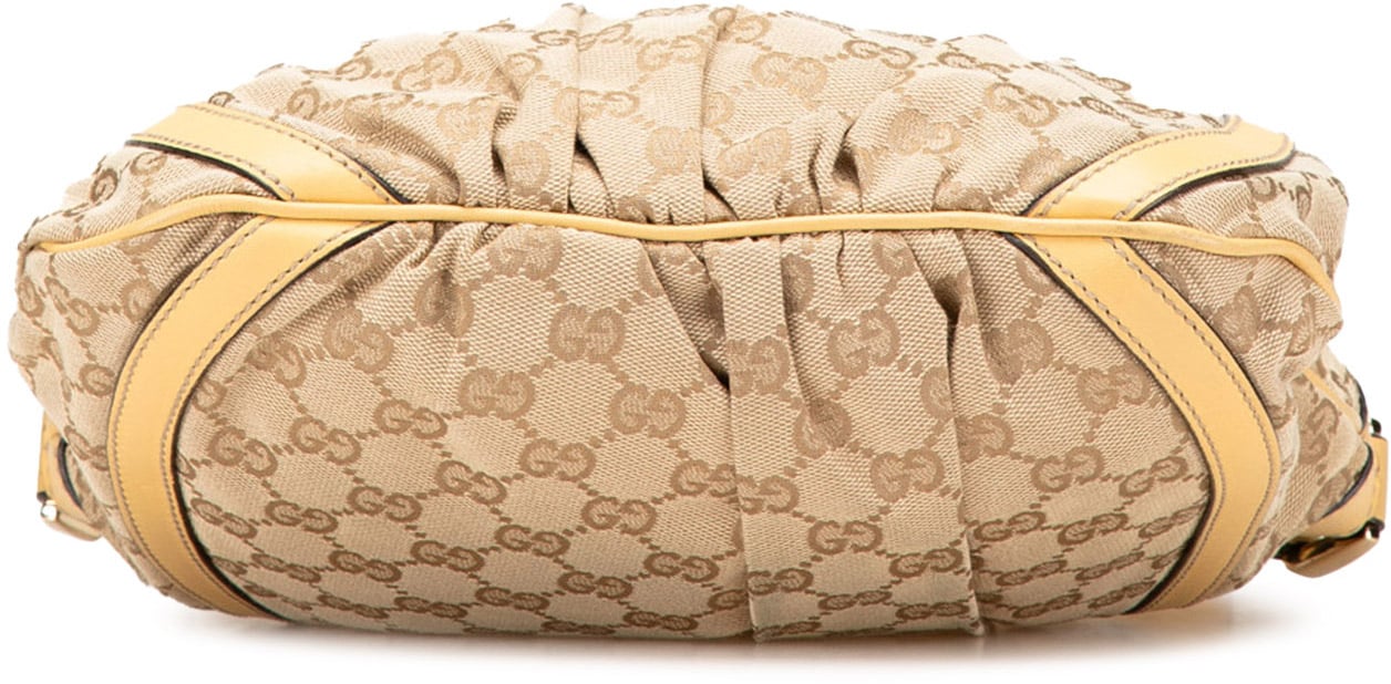 Gucci GG Canvas Abbey D Ring Crossbody Bruin