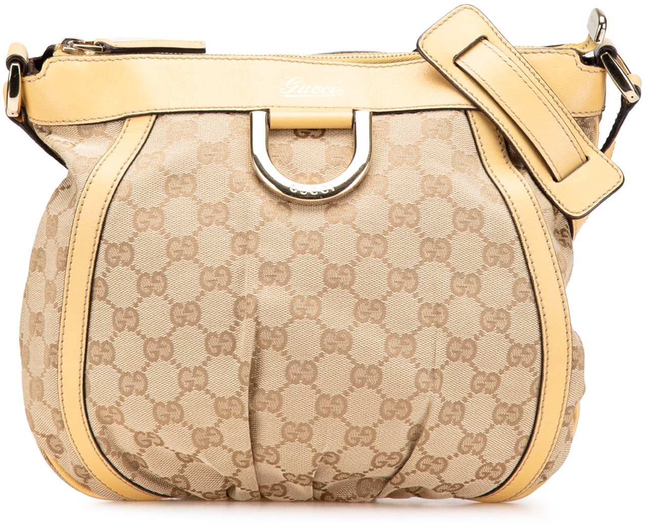 Gucci GG Canvas Abbey D Ring Crossbody Bruin