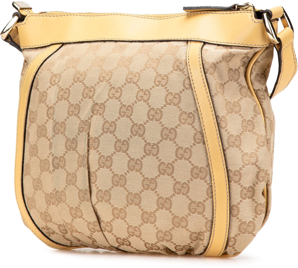 Gucci GG Canvas Abbey D Ring Crossbody Bruin