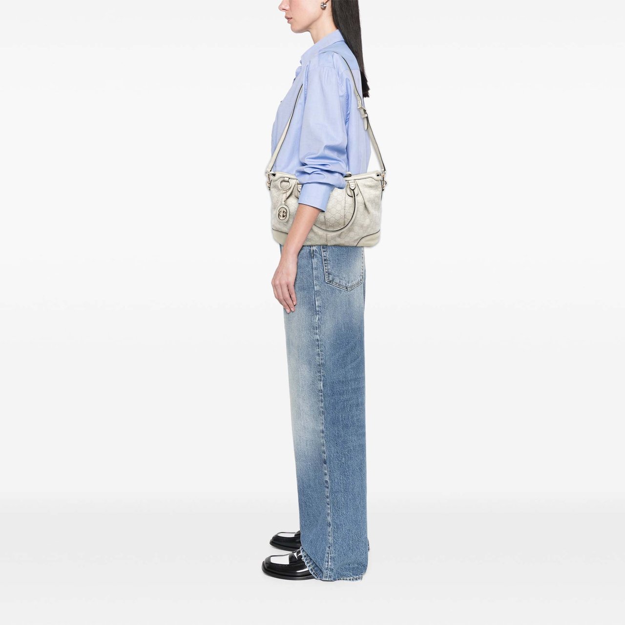 Gucci Guccissima Sukey Satchel Wit