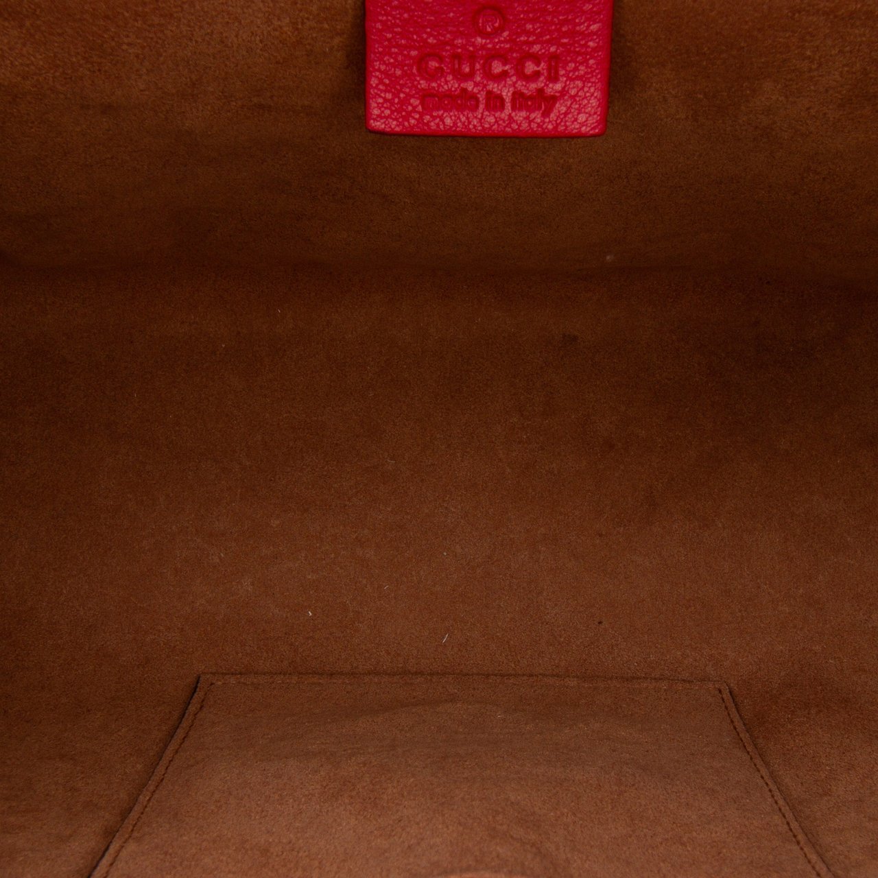 Gucci Medium Bicolor Leather Padlock Shoulder Bag Roze