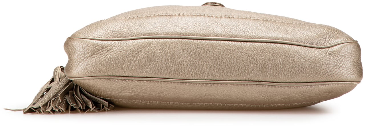 Gucci Medium Calfskin New Jackie Satchel Goud