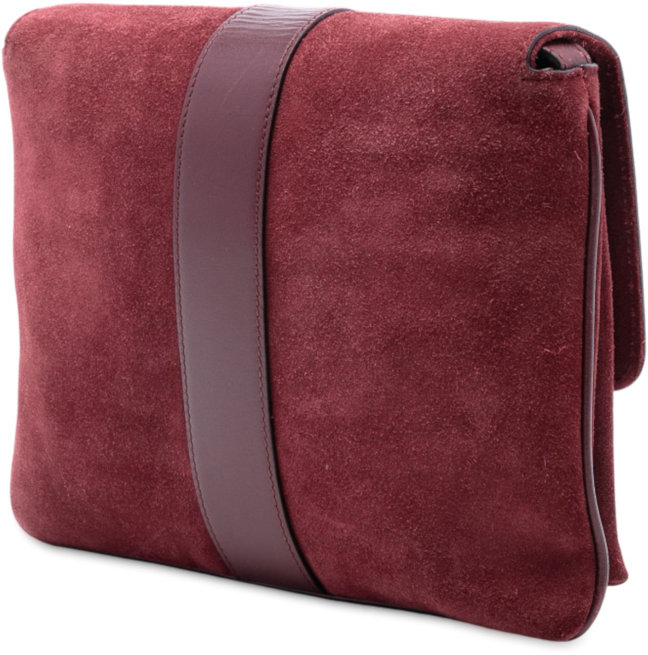 Gucci Medium Suede Arli Crossbody Rood